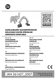 Notice Playtive IAN 361427 Nafukovacia hra