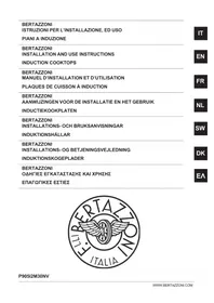 Notice BERTAZZONI P905I2M30NV κουζίνα