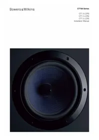 BOWERS &amp; WILKINS CT7.4 LCRS - Speaker