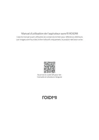 Notice Roidmi X30 PRO Aspirateur