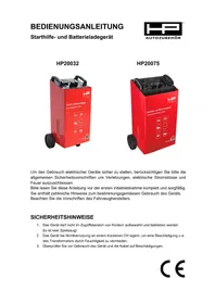 Notice HP HP20032 Chargeur de piles