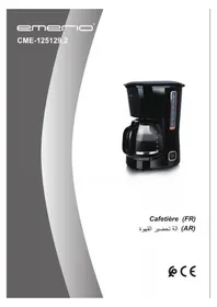 Emerio CME125129.2 - Machine à café