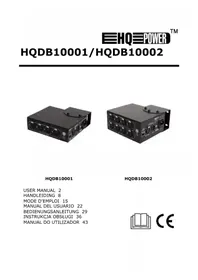 Notice HQ Power HQDB10002 Controlador