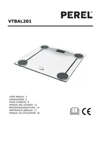 Notice Perel VTBAL201 Weegschalen
