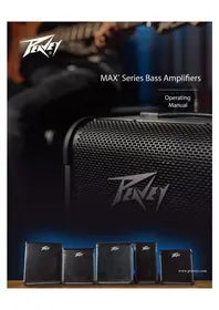 Notice PEAVEY MAX 100 Recepteur