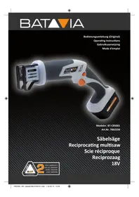 Notice Batavia BTCRS001 Saw