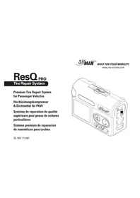 Notice Airman RESQPRO Compresseur
