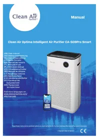 Notice Clean Air Optima CA509PRO SMART Oczyszczacz powietrza