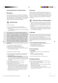 Notice EZetil E45 Frigo