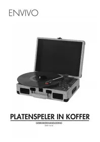 Notice Envivo ENV1618 Platine_disque