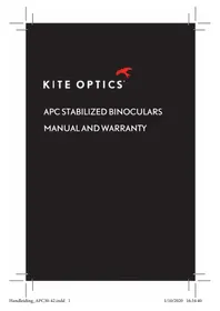 Notice Kite Optics APC STABILIZED Ferngläser