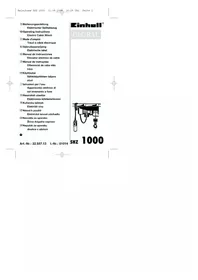 Notice Global SHZ 1000 Verricello elettrico