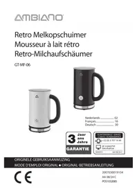 Notice Ambiano GTMF06 Mousseur à lait
