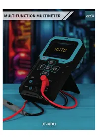 Notice Joy-It JTMT01 Multimètre