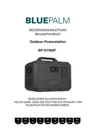 Notice BLUEPALM BPS1500F Batterie portable