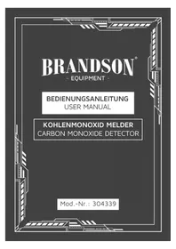 Notice Brandson 304339 Système d'alarme