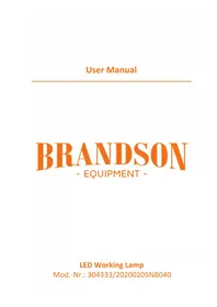 Notice Brandson 304333 LED work lamp