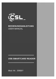 CSL 306901 - Lecteur de carte électronique