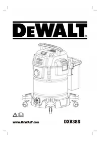 Notice DEWALT DXV38S Aspirateur industriel