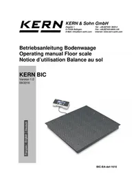 Notice Kern BIC 3T3 Kamera