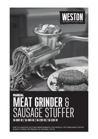 Notice Weston 362201W Rebanador