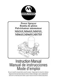 Notice Maruyama MS655 Pompe