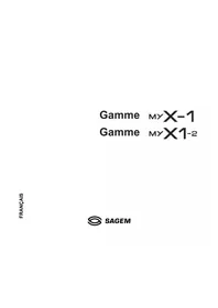 Notice SAGEM MYX12 Téléphone mobile