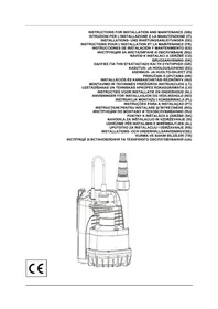 Notice TALLAS DCWP 600 Pompa wodna
