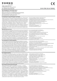 Notice ORNO ORSH17520 Multiprise