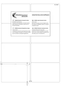 Notice Herma 10827 Imprimante d'étiquettes