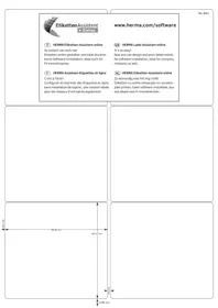 Notice Herma 4653 Étiqueteuse