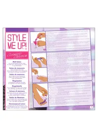 Notice Style Me Up NAIL SALON Set manicure et pedicure