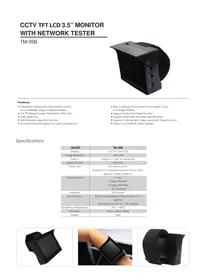 Notice Provision-ISR TM35BL Moniteur