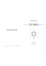 Notice smanos SS1005 Alarme sonore