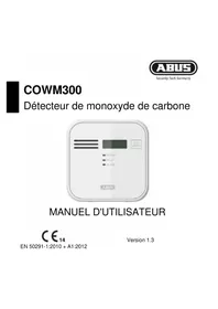 Notice ABUS COWM300 Détecteur de fumée