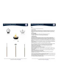 Notice Fiap PREMIUMDESIGN FIRETORCHES Pejs