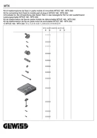 Notice Gewiss GWD8051 Coupe-circuits