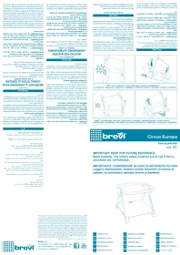 Notice Brevi CIRCUS EUROPA Produits bébés