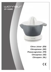 Notice WAVES CP102689 Presse-agrumes