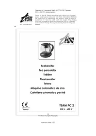 TEAM PC 2 - Théière électrique