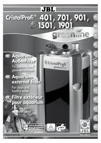 Notice JBL CRISTALPROFI E1901 Akvariefilter