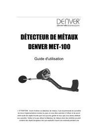 Notice DENVER MET100 Détecteur