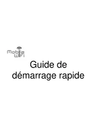 Notice HUAWEI E5786 S Routeur Wi-Fi mobile