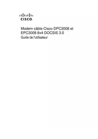 Notice CISCO DPC3008 Modem