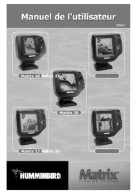 Notice HUMMINBIRD MATRIX 17 Sondeur de pêche