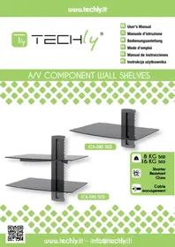 Notice Techly ICADRS 503 Étagère murale