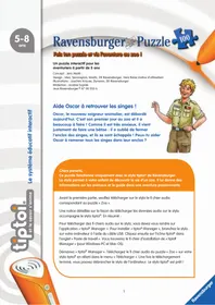 Notice RAVENSBURGER 00524 Jeu éducatif interactif