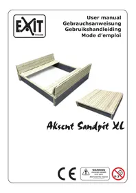 Notice EXIT AKSENT SANDPIT XL Bac à sable