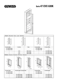 Notice Gewiss GW45014 Tableau électrique