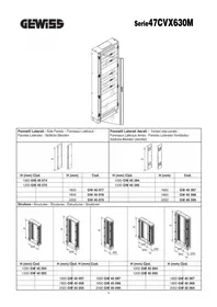 Notice Gewiss GW45068 Tableau électrique